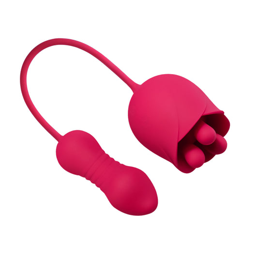 Massager Rose Toy with Dildo