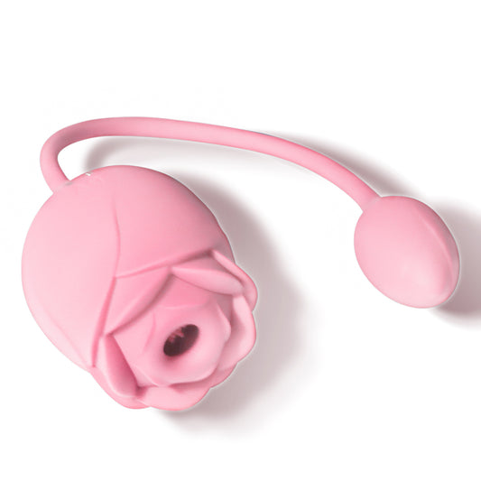Pink Rose Toy with Vibrating Egg for women