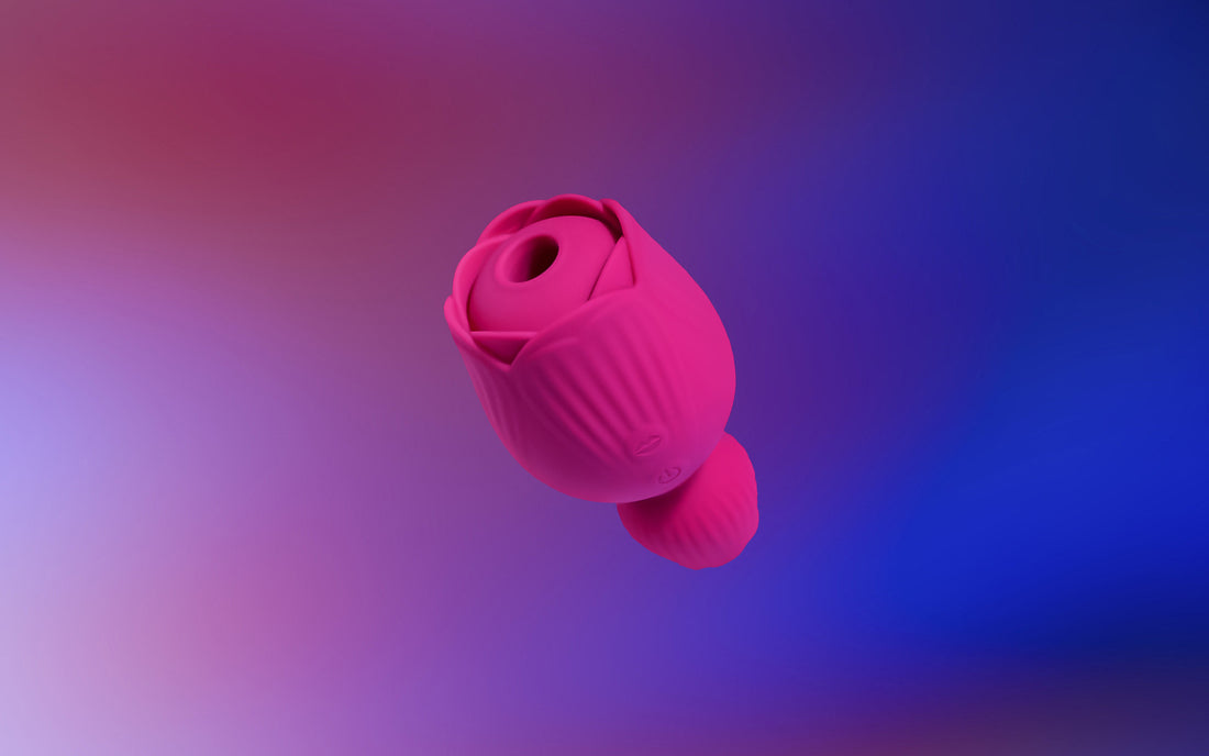 Rose clit sucker & tongue vibrator