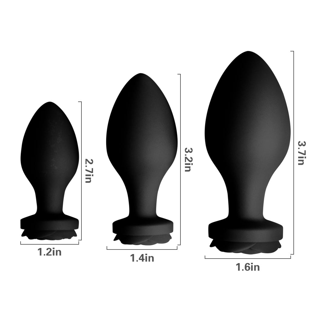 size of rose butt plug