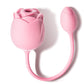 Pink Rose Toy with Vibrating Egg for women