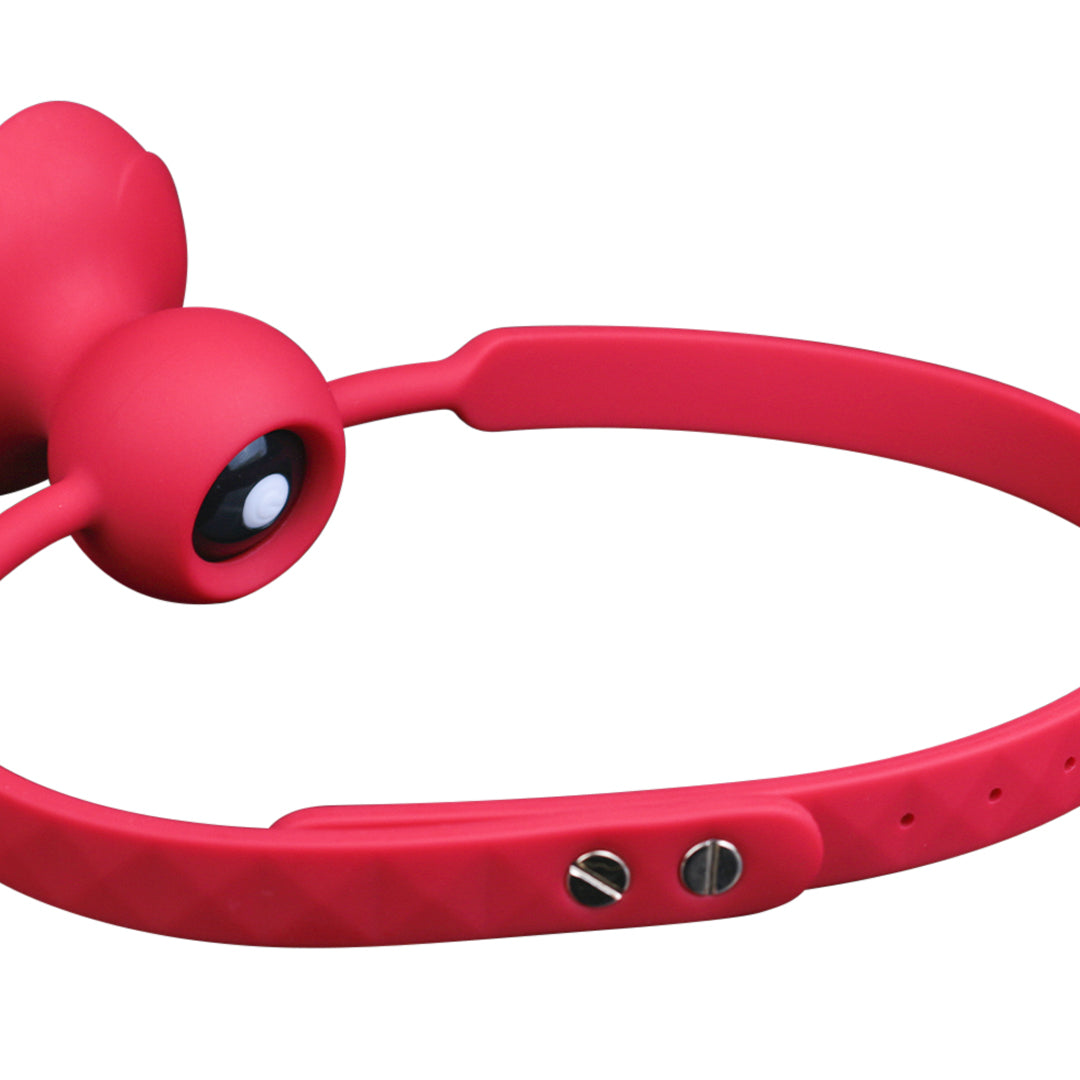 Vibrating Rose Mouth Ball - Multicolor