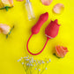 Rose Licking Toy with Thrusting Dildo 