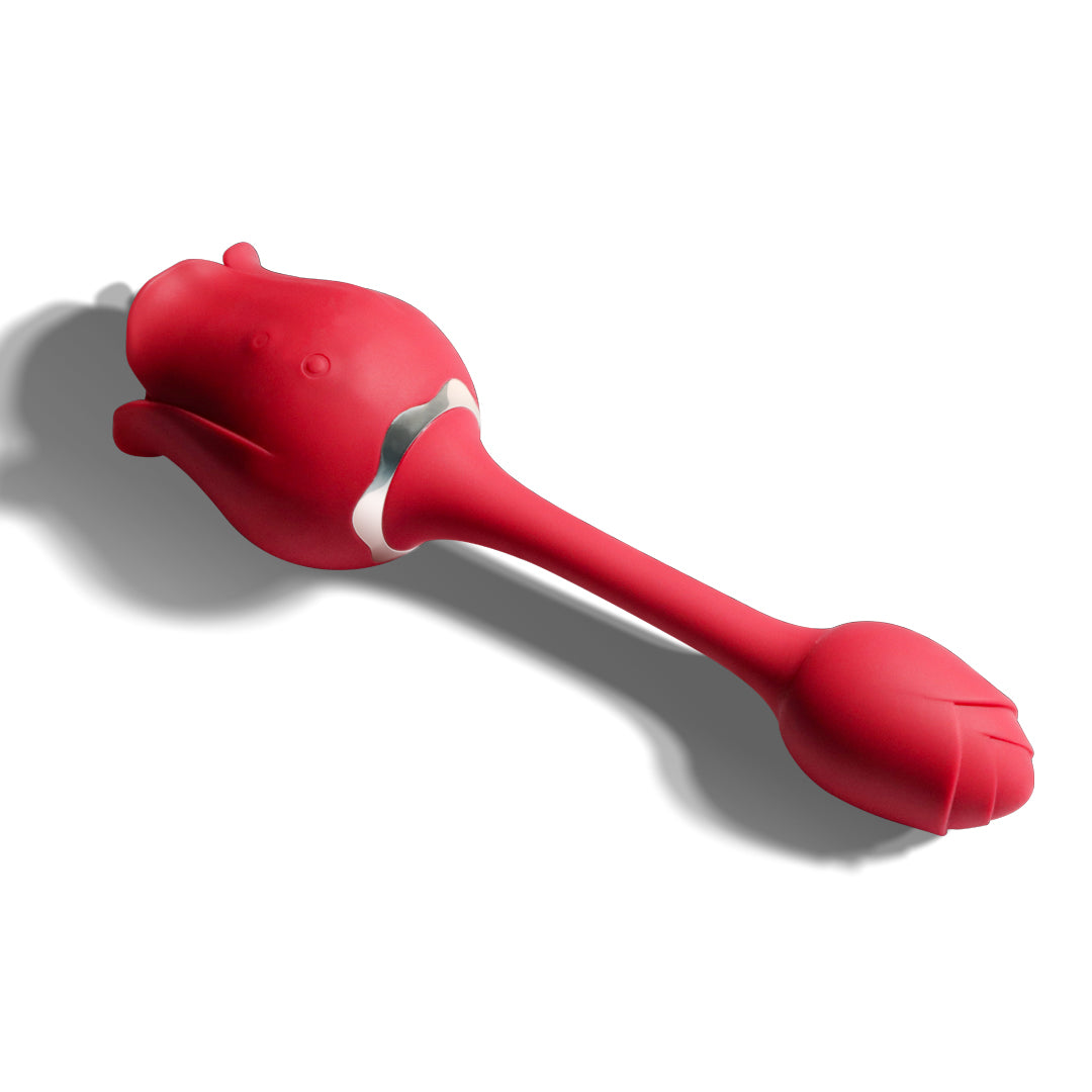 Tongue Rose Toy with G-Spot Vibrator