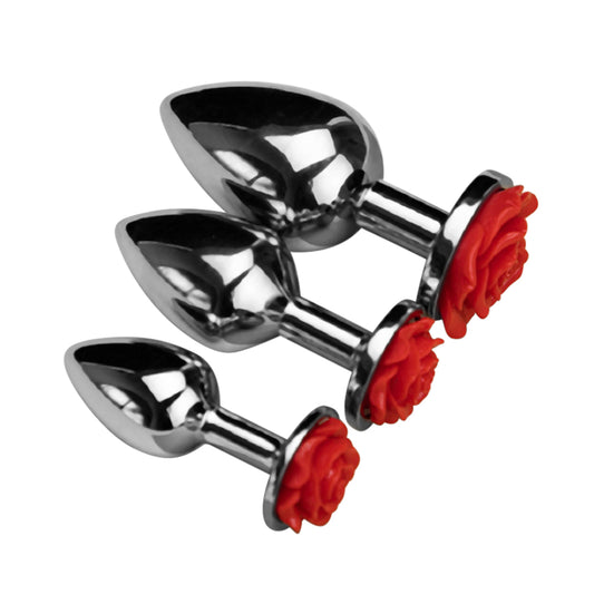 Rose metal classic anal plug anal trainer