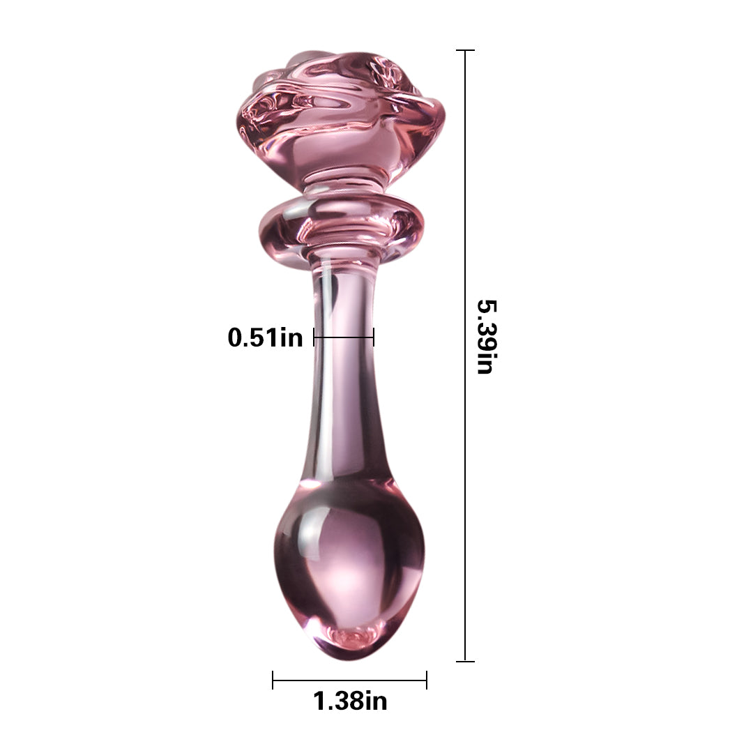 rose anal plug size